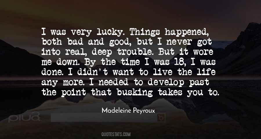 Quotes About Lucky Me #270356