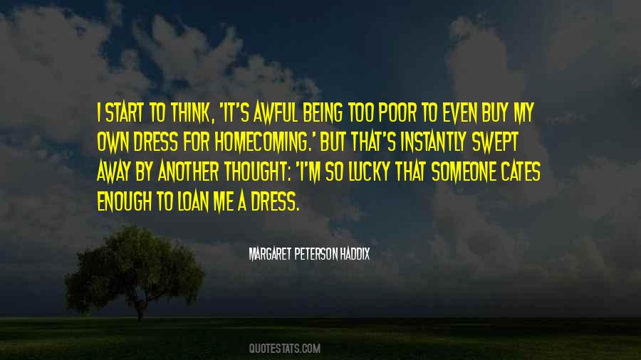 Quotes About Lucky Me #85761