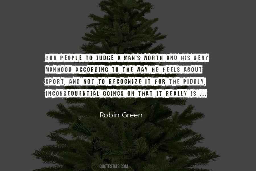 Quotes About Green Man #129351