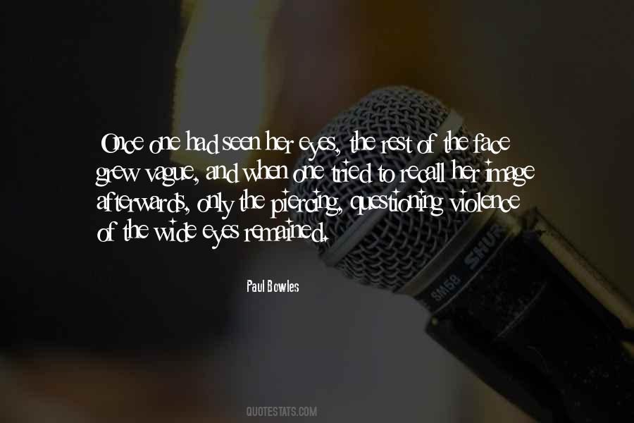 Quotes About Wide Eyes #1784109