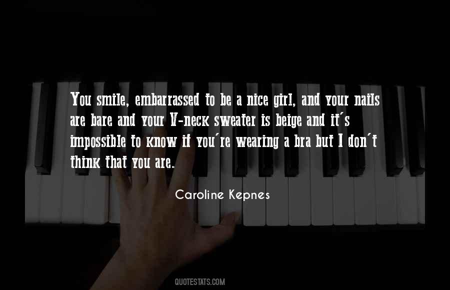 Quotes About A Girl's Smile #1069298