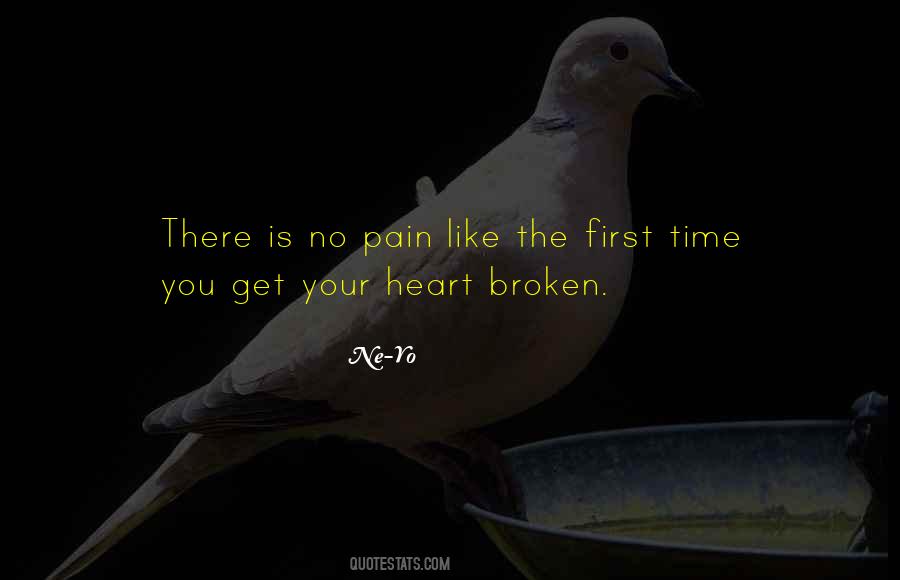 Quotes About Pain Broken Heart #204249