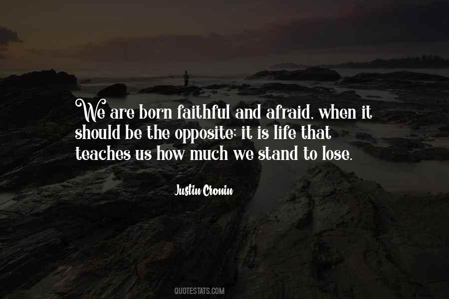 Quotes About Afraid To Lose #256443