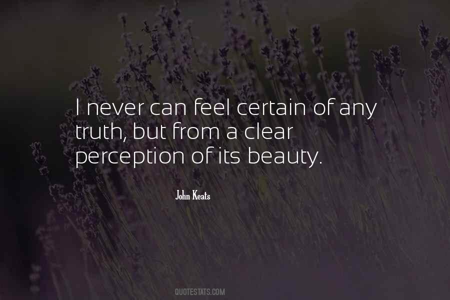 Quotes About Perception Of Beauty #1166575
