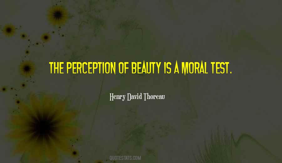 Quotes About Perception Of Beauty #151762