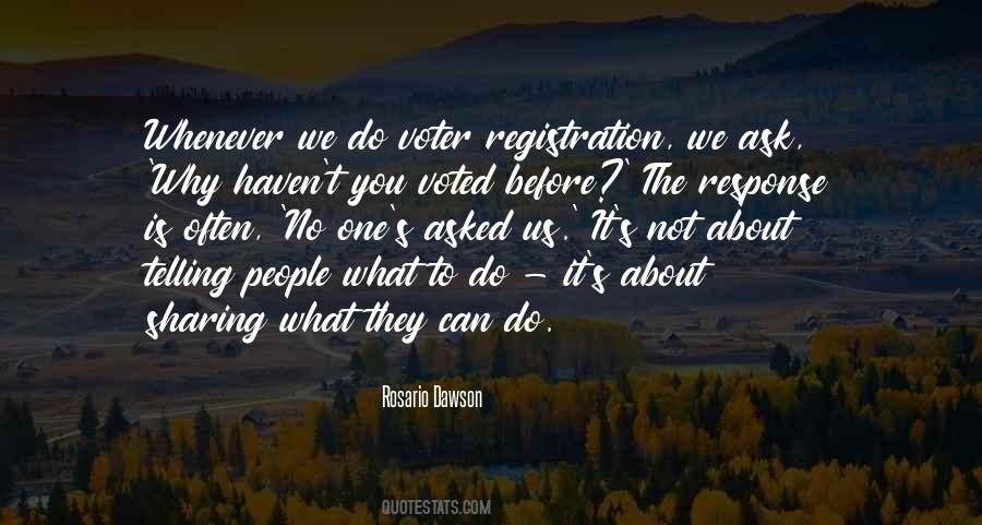 Quotes About Registration #1027272