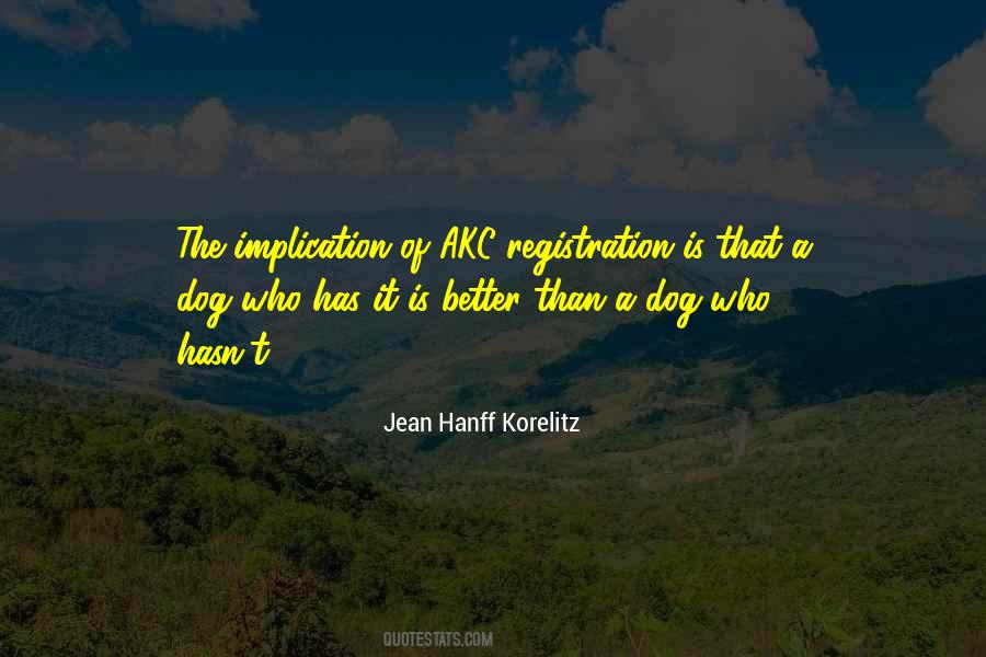 Quotes About Registration #1053431