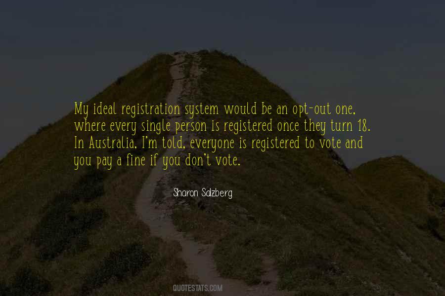 Quotes About Registration #1481971