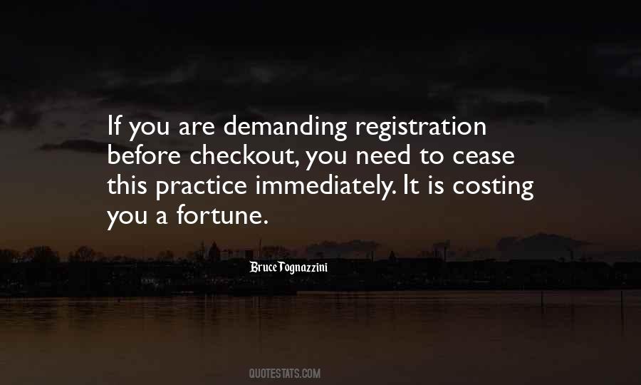 Quotes About Registration #357084