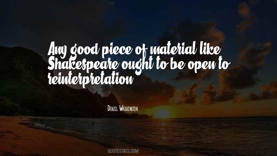 Quotes About Reinterpretation #1552252