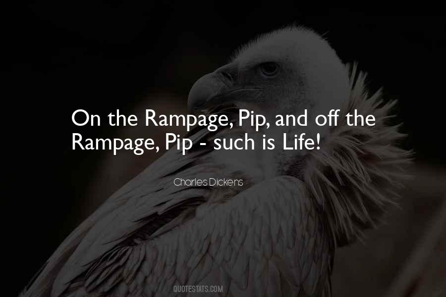 Quotes About Rampage #294276