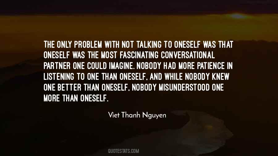 Quotes About Not Listening To Your Partner #246174