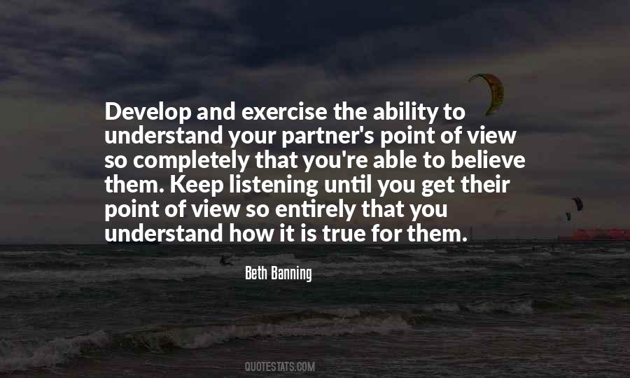 Quotes About Not Listening To Your Partner #860826