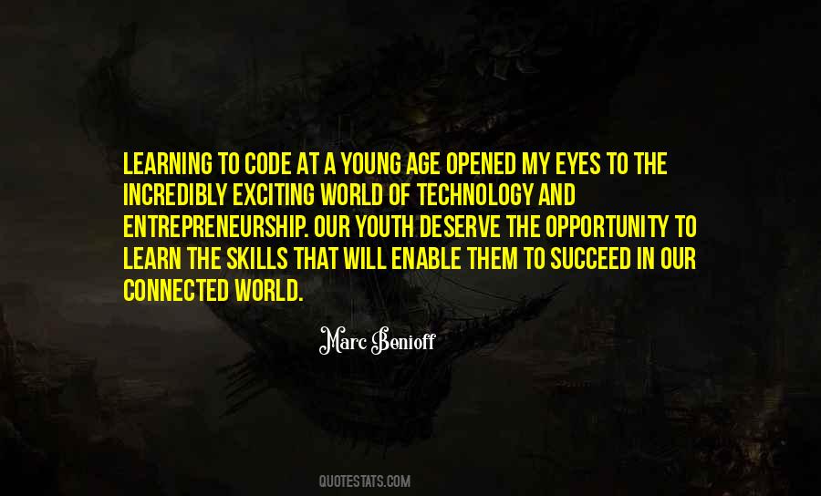 Quotes About Opportunity To Learn #296777