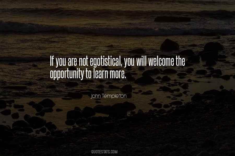 Quotes About Opportunity To Learn #444910