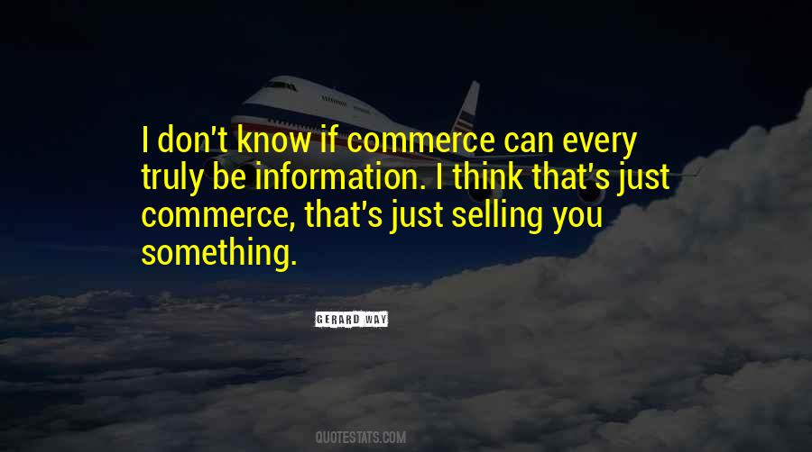Selling Something Quotes #487840