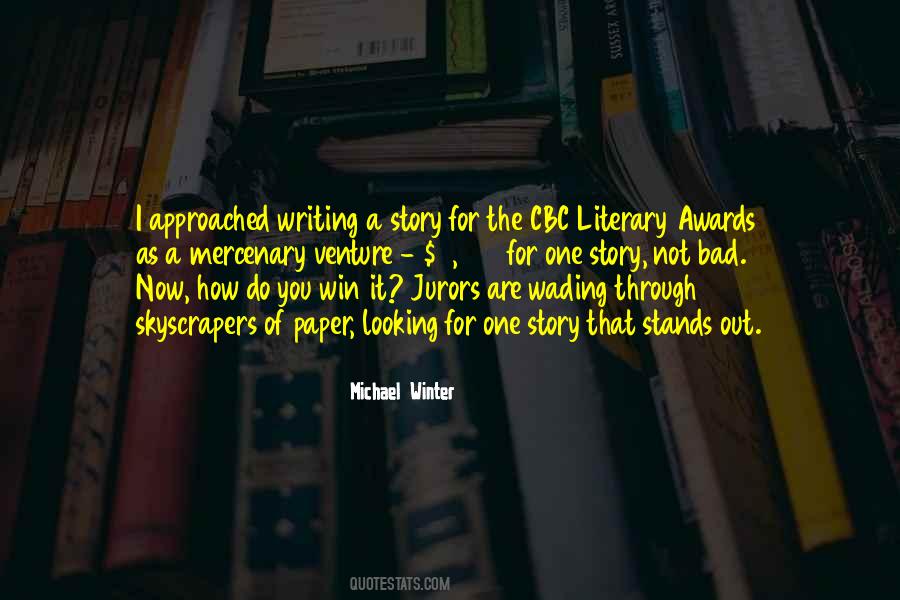 Literary Awards Quotes #1615431