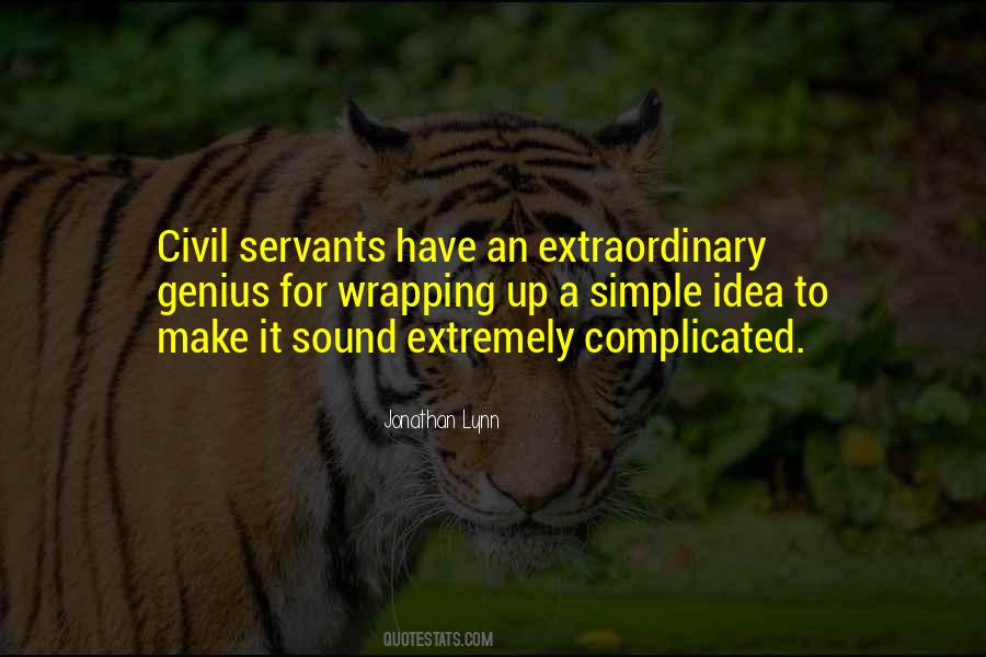 Quotes About Civil Servants #1072298