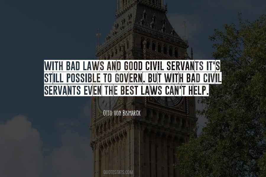 Quotes About Civil Servants #663579