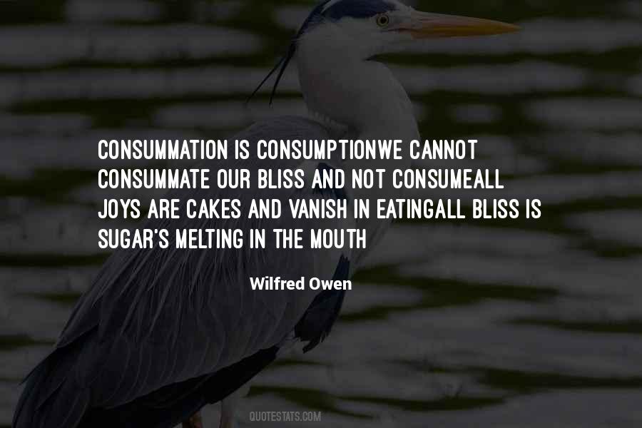 Quotes About Consumption #1307185