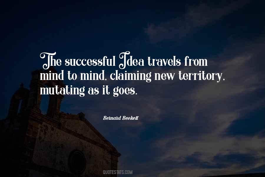 Quotes About New Territory #1186151