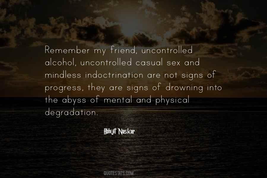 Quotes About Not Drinking Alcohol #1521519