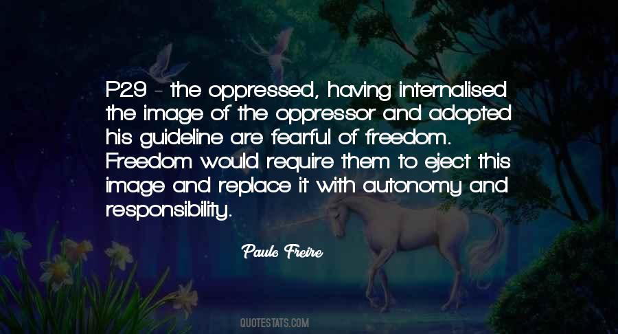 Quotes About Oppressed #186497