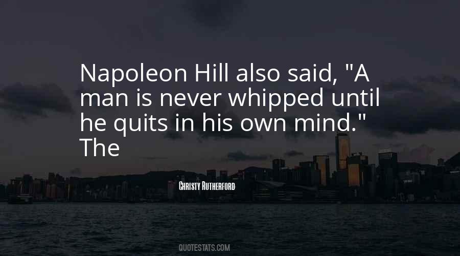 He Never Quits Quotes #271135