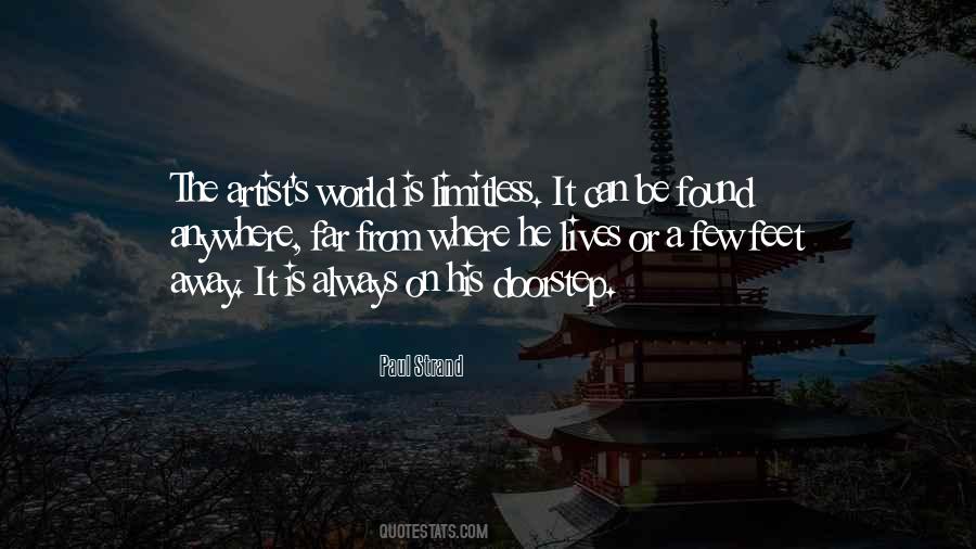 Quotes About The World At Your Feet #115160