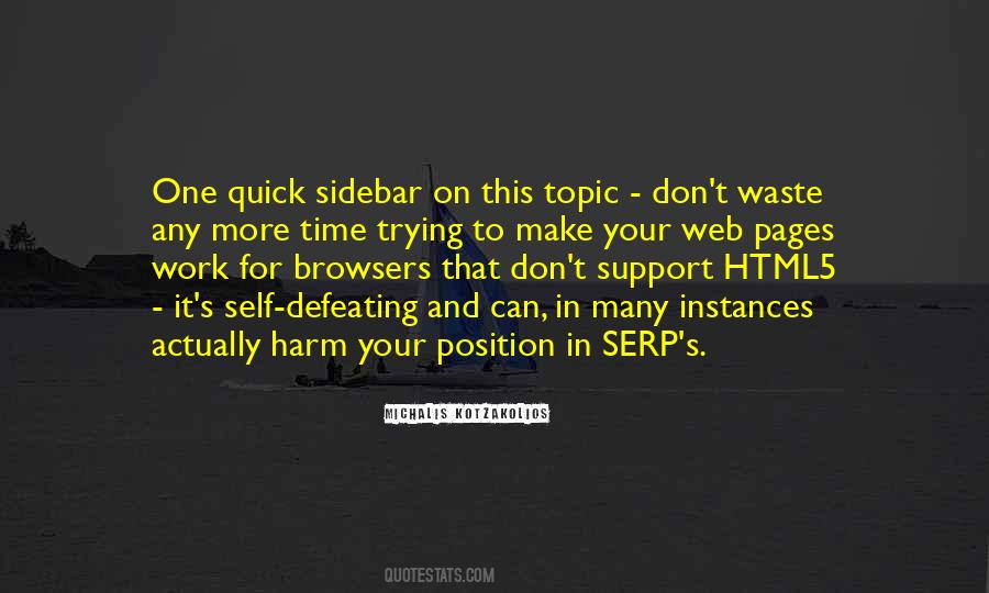 Quotes About Web Browsers #1775285