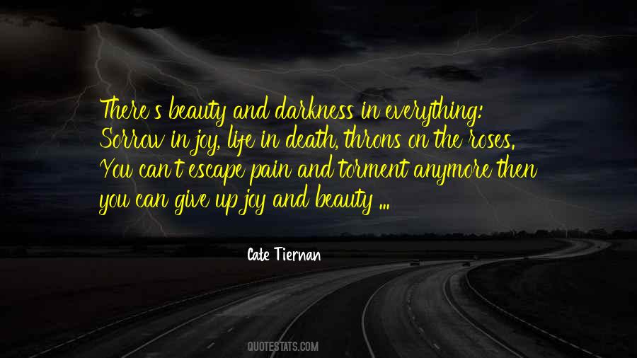 Quotes About Pain And Darkness #826776