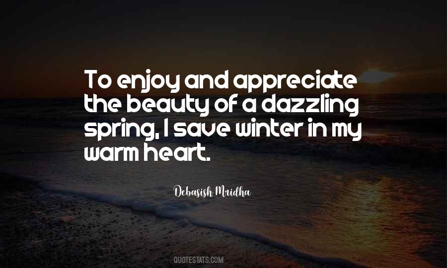 Quotes About Warm Winter #1611148
