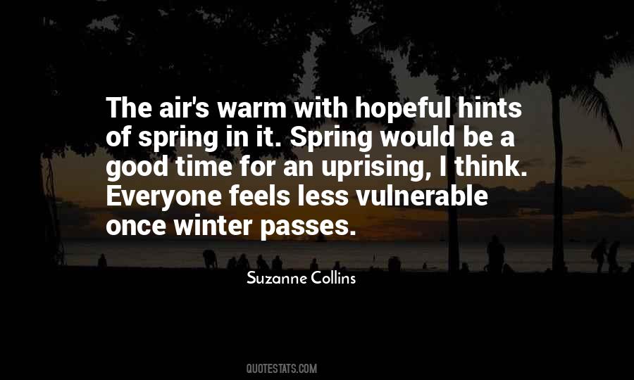 Quotes About Warm Winter #920510