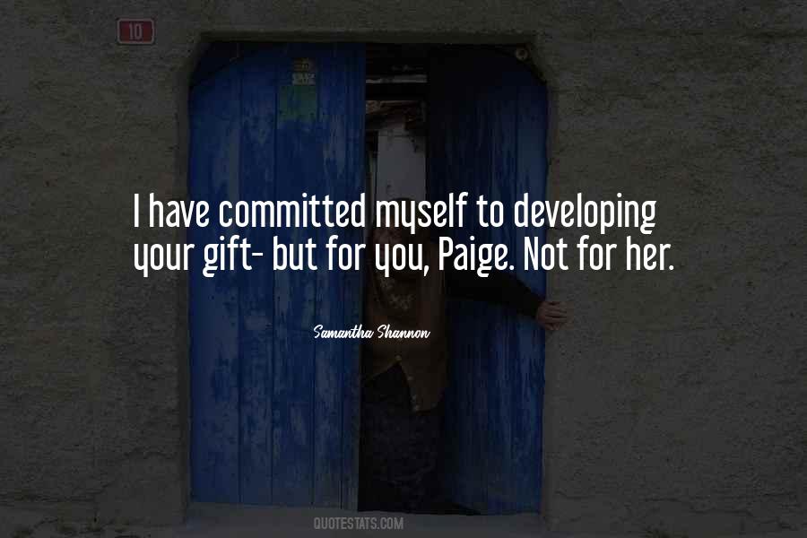 Quotes About Paige #1202173