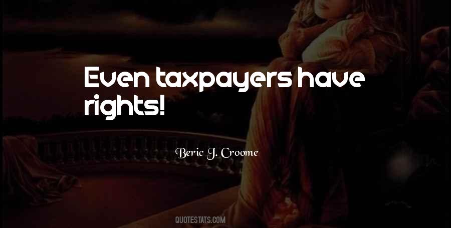 Quotes About Taxpayers #1065447