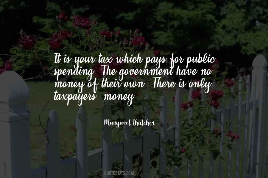 Quotes About Taxpayers #1081103