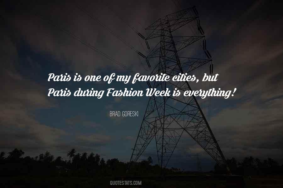 Quotes About Paris Fashion #1442486