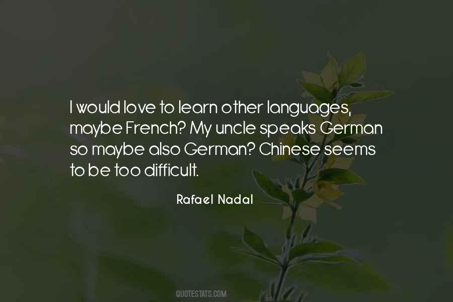 Quotes About Love Languages #1232323
