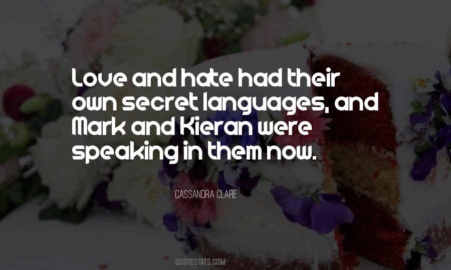 Quotes About Love Languages #1617397