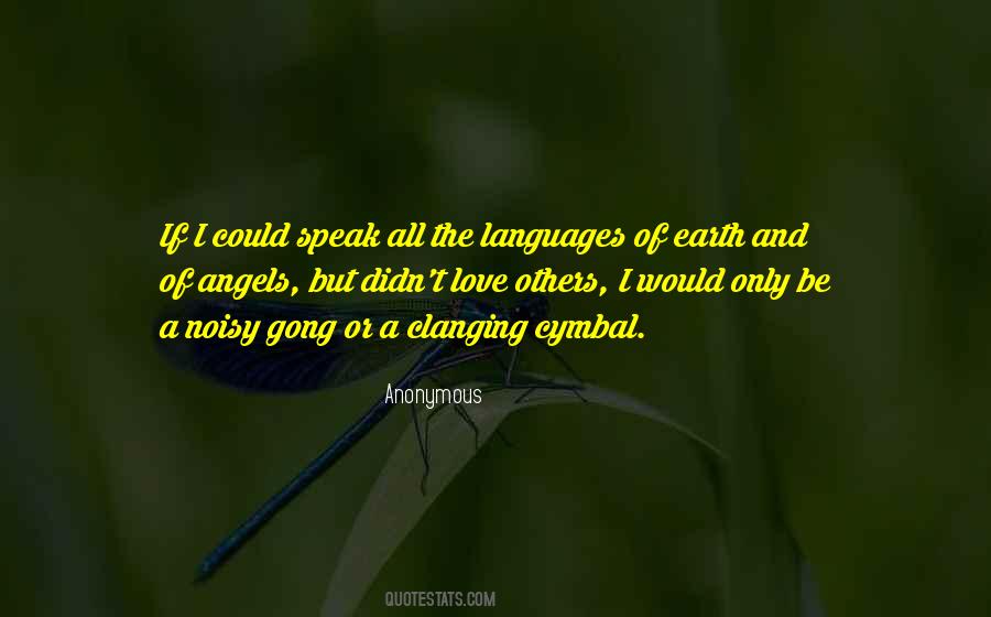 Quotes About Love Languages #1825430