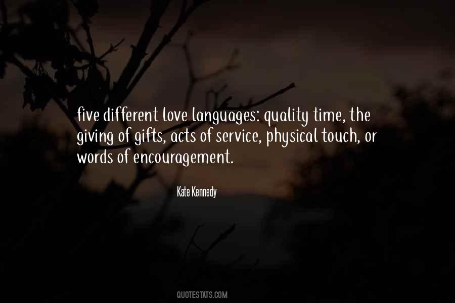 Quotes About Love Languages #291821