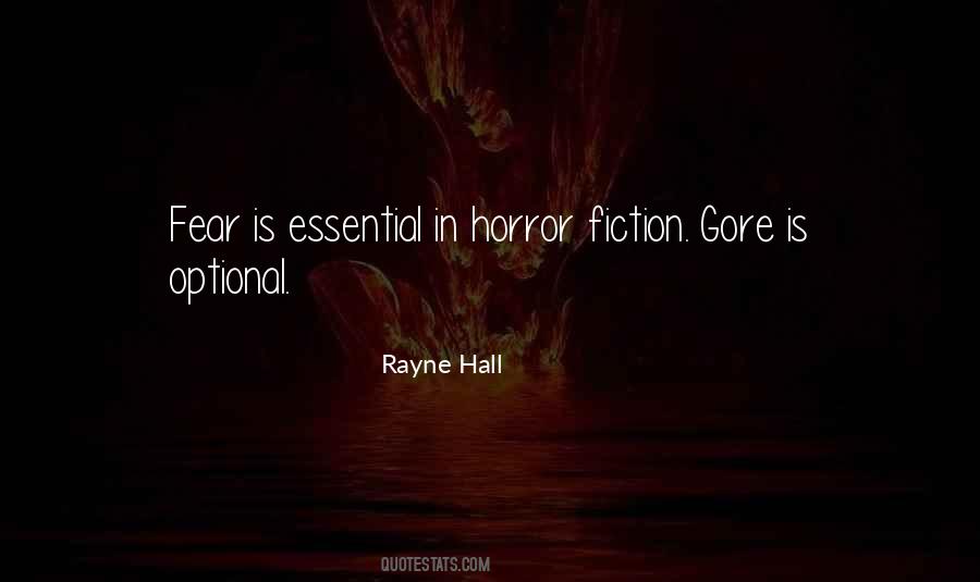 Horror Writing Quotes #1712705