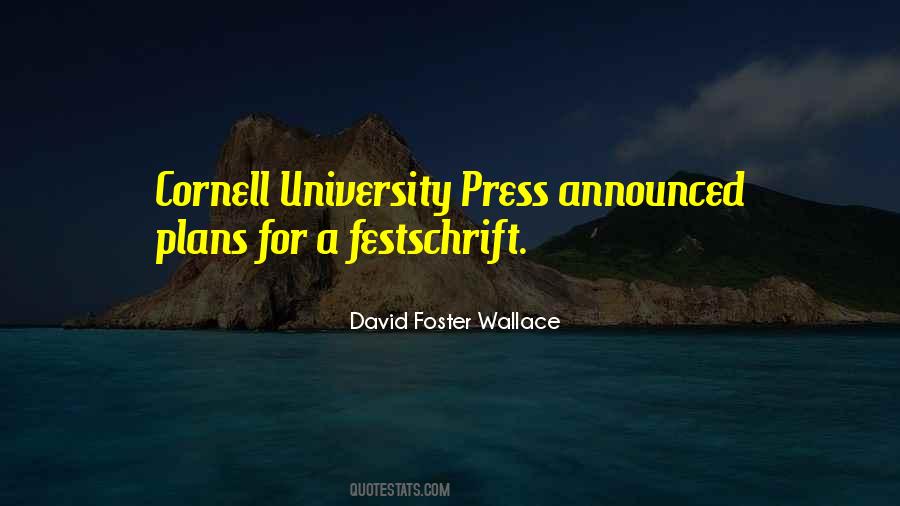 Quotes About Cornell University #195311