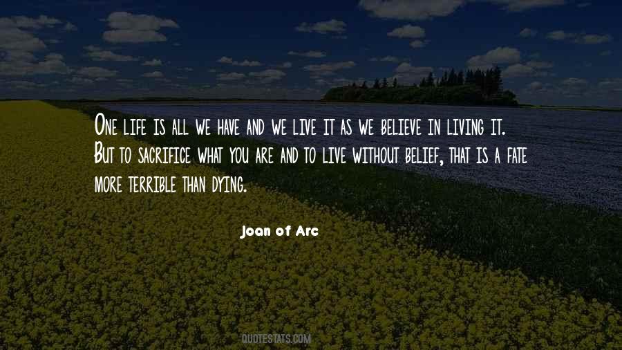 Quotes About Dying And Living #226388
