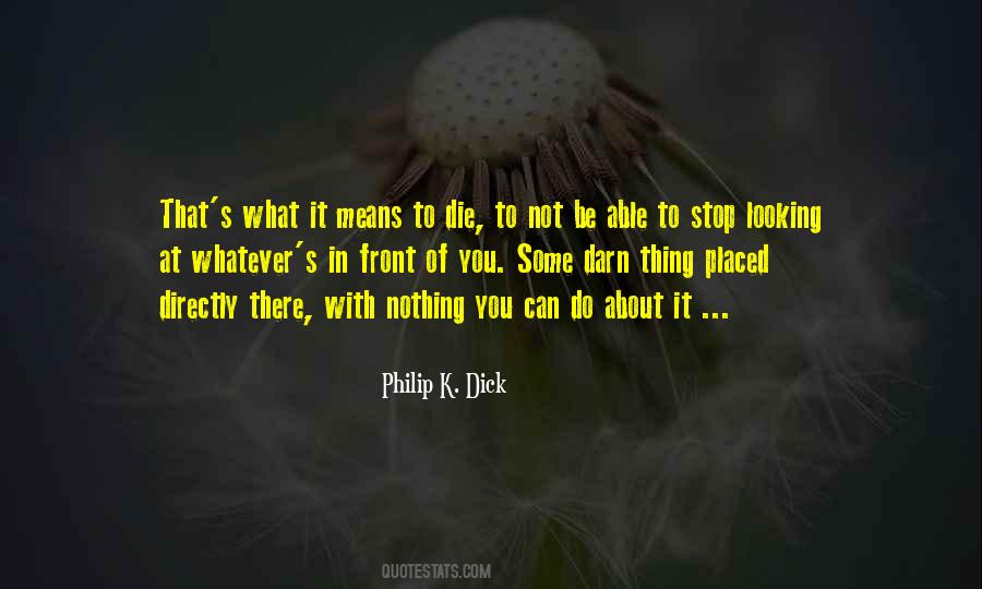 Quotes About Dying And Living #400977