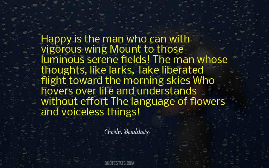 Quotes About Flowers In The Morning #1293553