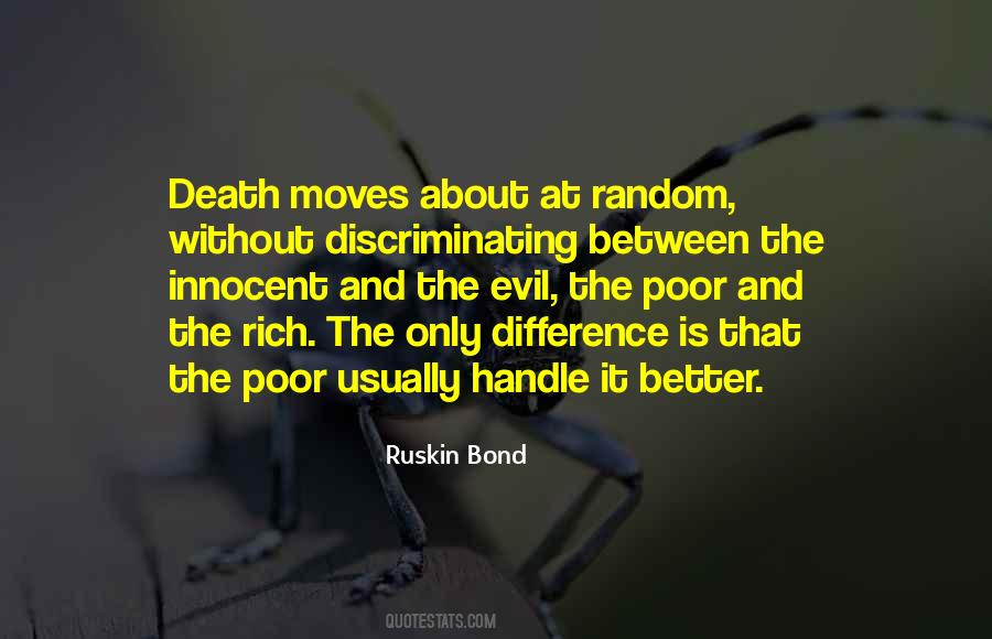 Quotes About The Difference Between Rich And Poor #1609453