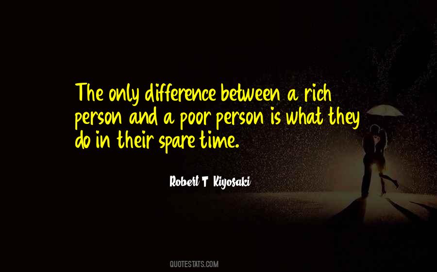 Quotes About The Difference Between Rich And Poor #988763