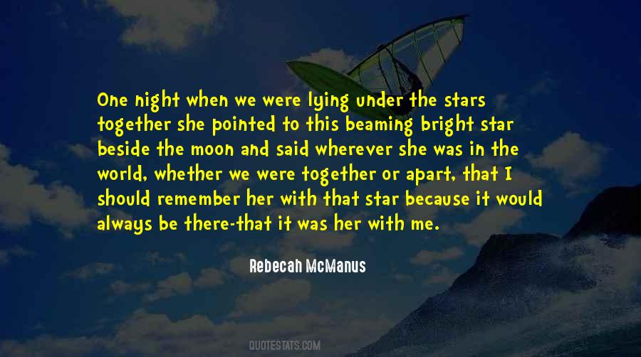 Quotes About The Night And Stars #83892