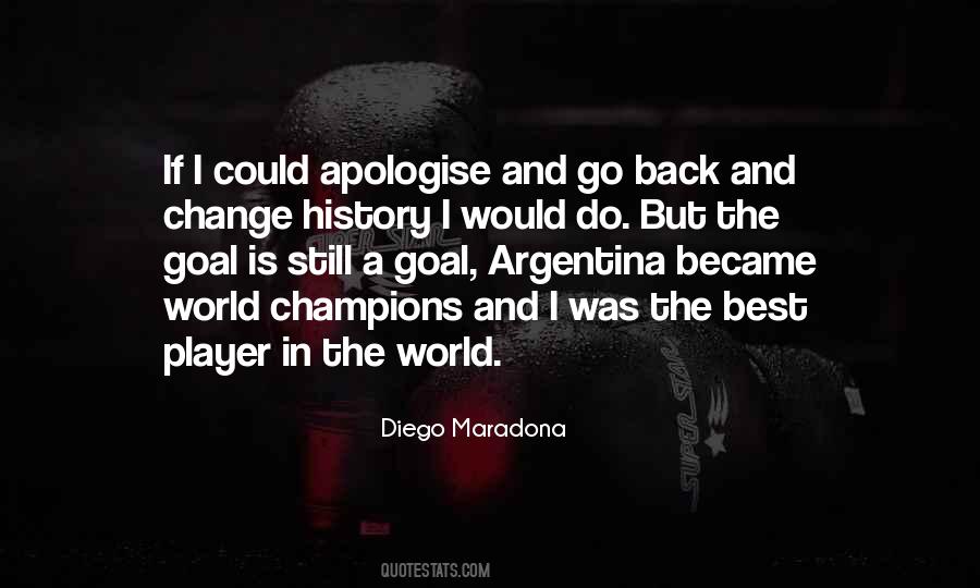 Quotes About Maradona #1099368